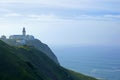 Cabo da roca lighthouse at portugal Royalty Free Stock Photo