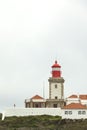 Cabo da Roca Lighthouse, Portugal Royalty Free Stock Photo