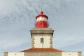 Cabo da Roca Lighthouse, Portugal Royalty Free Stock Photo