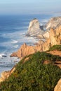 Cabo da Roca, Portugal. Atlantic Ocean view, the most westerly point of European mainland
