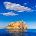 Cabo de San Antonio cape in Javea Denia at Spain Royalty Free Stock Photo