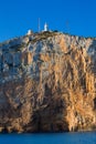 Cabo de San Antonio cape in Javea Denia at Spain Royalty Free Stock Photo