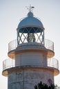 Cabo de San Antonio Cape Lighthouse in Denia Javea of Alicante Royalty Free Stock Photo