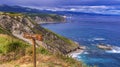 Cabo de Vidio Lighthouse Path Royalty Free Stock Photo