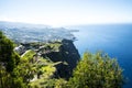 The Cabo Girao Viewpoint above Camara de Lobos is near the city of Funchal and has some of the highest cliffs in the world