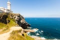 Cabo Mayor Lighthouse of Santdander. Cantabria. Spain