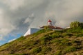 Cabo Mondego lighthouse Royalty Free Stock Photo