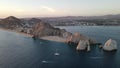Cabo San Lucas city view sunset Royalty Free Stock Photo