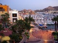 Cabo San Lucas, Marina at night Royalty Free Stock Photo