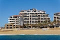 Cabo San Lucas, Mexico - November 7, 2022 - The luxury waterfront resort hotel by the beach Royalty Free Stock Photo