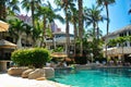 Cabo San Lucas, Mexico Resort Pool Royalty Free Stock Photo