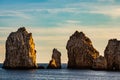 Cabo San Lucas is the most famous travel destination in Baja California. Royalty Free Stock Photo