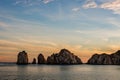 Cabo San Lucas is the most famous travel destination in Baja California. Royalty Free Stock Photo