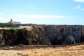 Cabo Sardao Lighthouse along the Atlantic Coast, Odemira, Portugal Royalty Free Stock Photo