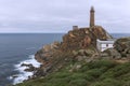 Cabo Vilan Lighthouse in Death Coast, Spain