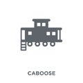 caboose icon from Transportation collection.