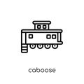 caboose icon from Transportation collection.