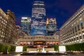 Cabot Square at Canary Wharf