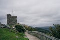 The cabot tower castle on signal hill, St. John's. Newfoundland - oct 2022 Royalty Free Stock Photo