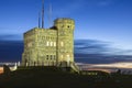 Cabot Tower on Signal Hill in St John`s Royalty Free Stock Photo