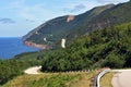 The Cabot Trail in Cape Breton Royalty Free Stock Photo