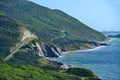 Cabot Trail, Cape Breton Island Royalty Free Stock Photo