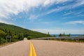 Cabot Trail Highway Royalty Free Stock Photo