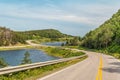 Cabot Trail Highway Royalty Free Stock Photo