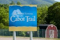 Cabot Trail Road Sign - Nova Scotia - Canada