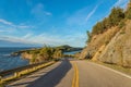 Cabot Trail Scenic view Royalty Free Stock Photo