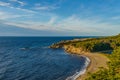 Cabot Trail Scenic view Royalty Free Stock Photo