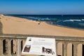 Cabourg Normandy France. Promenade Marcel Proust (Marcel Proust walk). The search of lost time