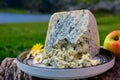 e cheese made by rural dairy farmers in Asturias, Spain from cowÃ¢â¬â¢s milk or blended with goat, sheep milk