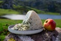 blue cheese made by rural dairy farmers in Asturias, Spain from cowÃ¢â¬â¢s milk or blended with goat, sheep milk