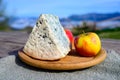 Cblue cheese made by rural dairy farmers in Asturias, Spain from unpasteurized cowÃ¢â¬â¢s milk or blended with goat