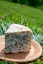 blue cheese made by rural dairy farmers in Asturias, Spain from unpasteurized cowÃ¢â¬â¢s milk or blended with goat