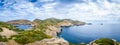 Cabrera island panorama Royalty Free Stock Photo