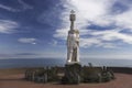 Cabrillo National Monument Statue at Point Loma San Diego California Royalty Free Stock Photo