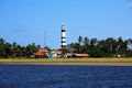 Cabure head lighthouse Brazil Royalty Free Stock Photo
