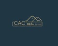 CAC Real Estate and Consultants Logo Design Vectors images. Luxury Real Estate Logo Design