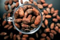 Cacao beans are rich in many minerals, including iron, magnesium, phosphorus, zinc, manganese, and copper