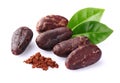 Cacao beans Royalty Free Stock Photo