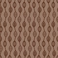 Cacao beans seamless pattern