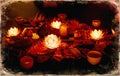 Cacao ceremony space, heart opening medicine. Royalty Free Stock Photo
