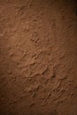 Cacao powder surface, food texture background