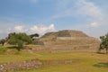 Cacaxtla-Xochitecatl pyramid in tlaxcala, mexico V Royalty Free Stock Photo