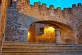 Caceres Arco de la Estrella arch in Spain