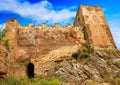 Caceres Baluarte de los Pozos bulwark in Spain Royalty Free Stock Photo