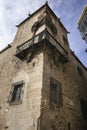 The Godoy Palace facade in the old town of Caceres