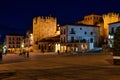 Caceres, Spain - November 08, 2019: Bujaco Tower, Torre de Bujaco in Caceres